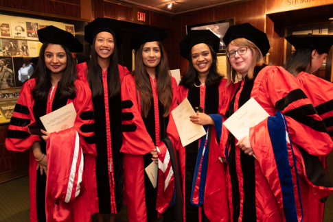 Drs. Anam Ejaz, Maria Loressa Uson, Annum Munir, Radhika Agarwal and Darya Akimova. Drs. Anam Ejaz, Maria Loressa Uson, Annum Munir, Radhika Agarwal and Darya Akimova.