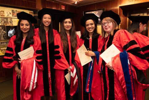  Drs. Anam Ejaz, Maria Loressa Uson, Annum Munir, Radhika Agarwal and Darya Akimova.