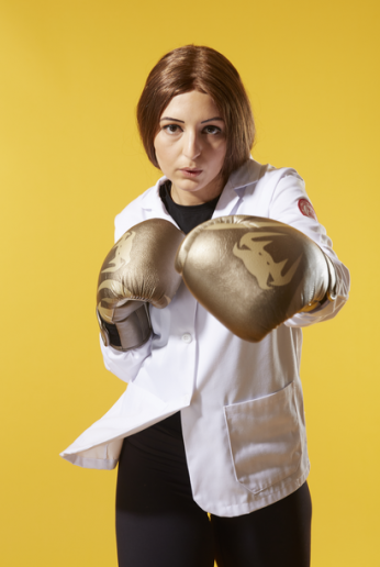 Stephanie Azzopardi, MD-PhD student “For stress relief, I engage in cardio kickboxing about five times a week. It’s a fun, intense workout that has become a huge part of my lifestyle.