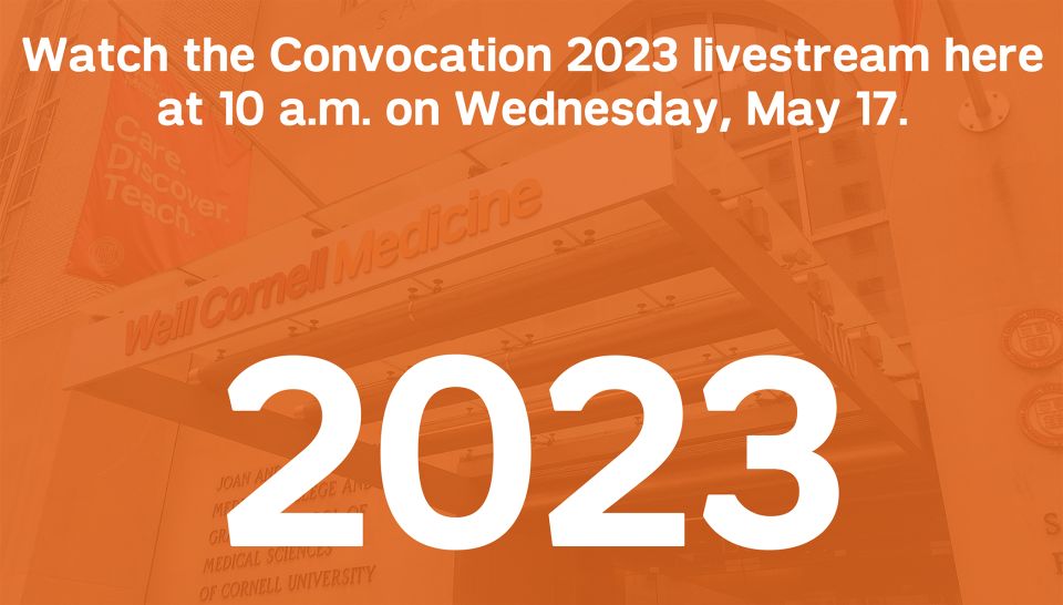 Watch the Convocation 2023 livestream here at 10 a.m. on Wednesday, May 17.