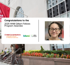Notice of 2025 HHMI Gilliam Fellow Program awardee, Ana Campos Codo
