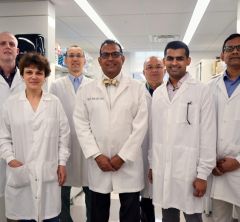 Dr. Rajiv Ratan (center) and his research team at the Burke Neurological Institute.