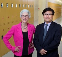 Barbara Friedman and Augustine Choi